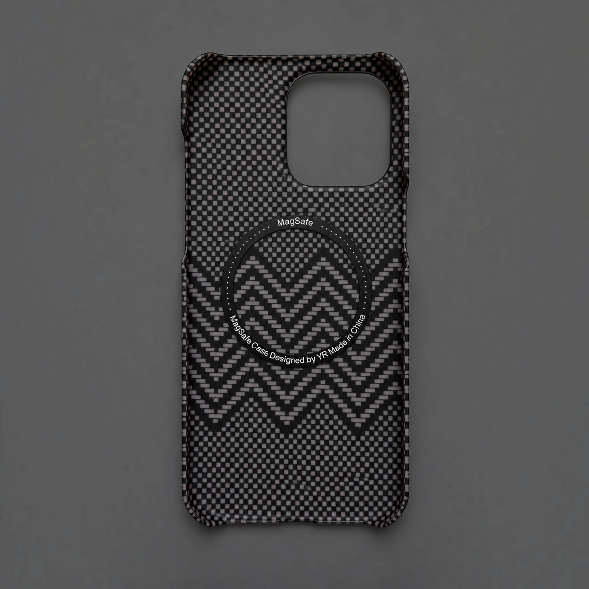 Textured Zigzag MagSafe Case — iPhone Pro Max