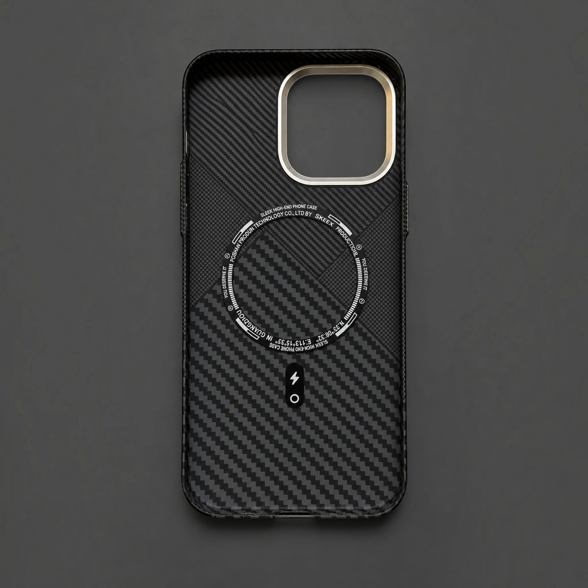 Textured Checkered MagSafe Case — iPhone Pro Max