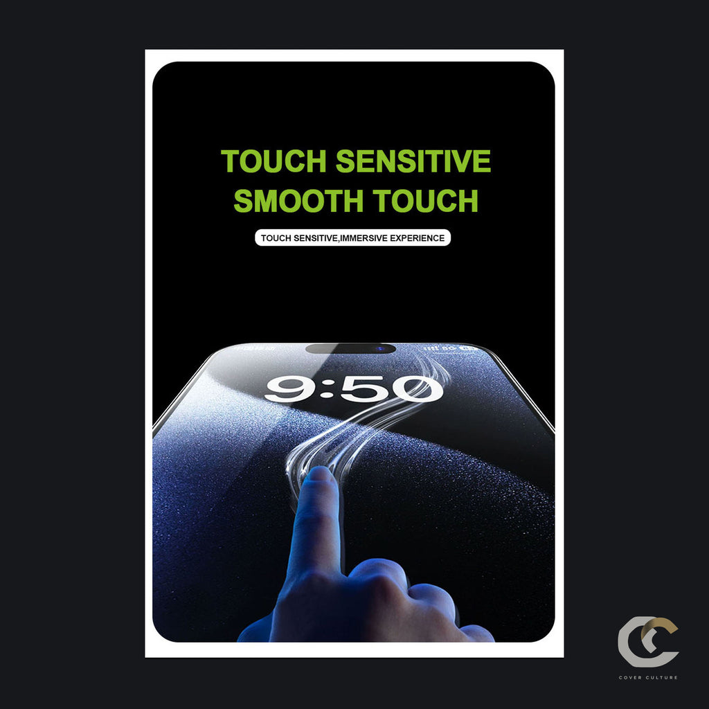 Touch sensitive smooth touch