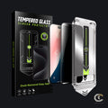 Privacy tempered glass screen protector pack with applicator